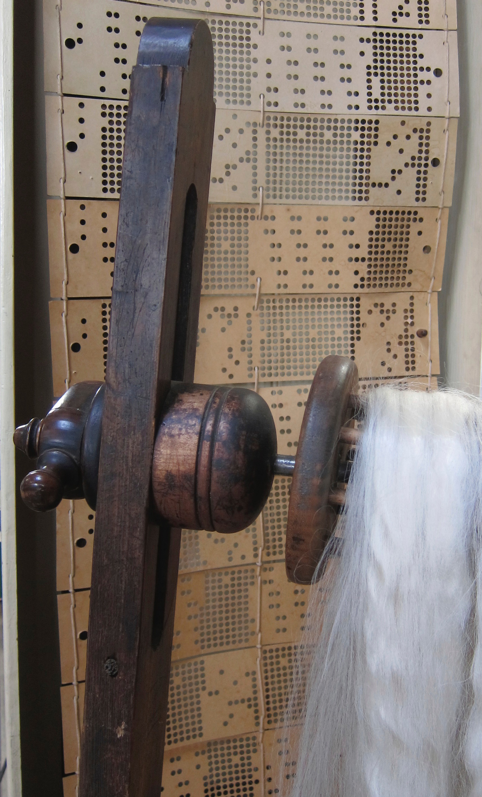 Punch cards for the Jacquard Loom