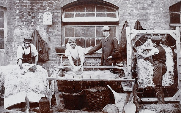Leather merchant and tanners in Bermondsey