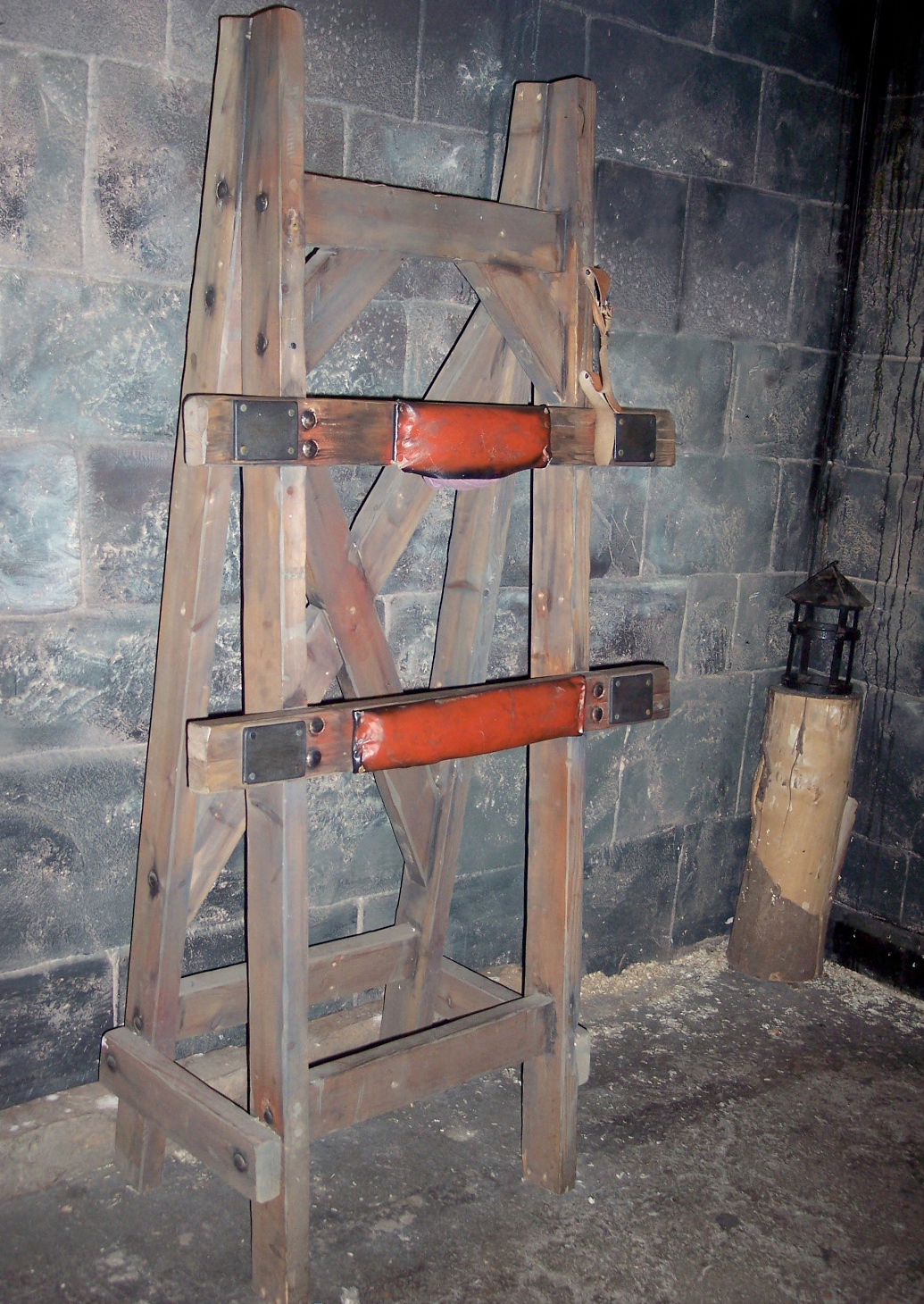 19th century whipping rack, formerly at the Clink Museum, London