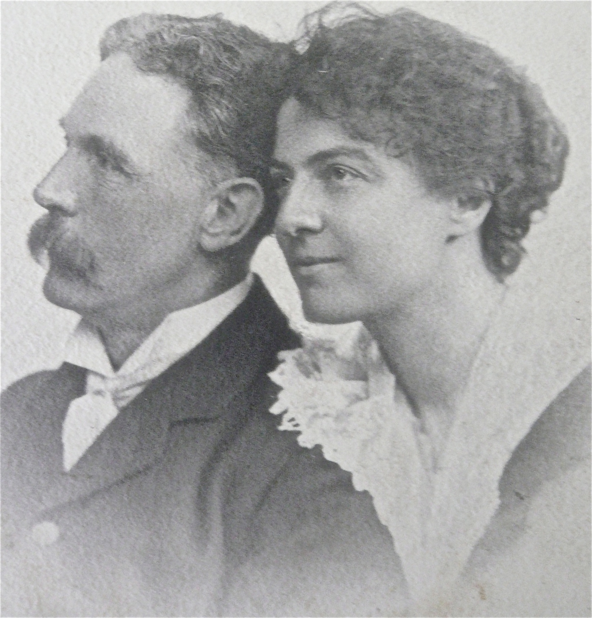 Mr. and Mrs. Rhys Davids, founders of The Pali Society in London