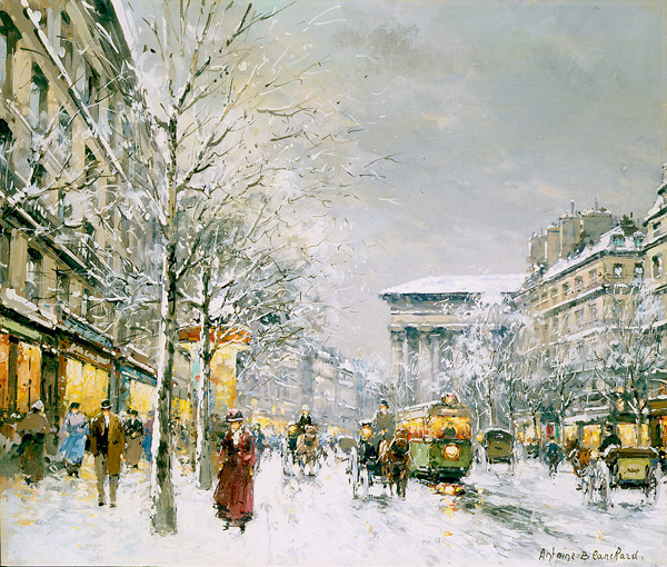 The Boulevard de la Madeleine
