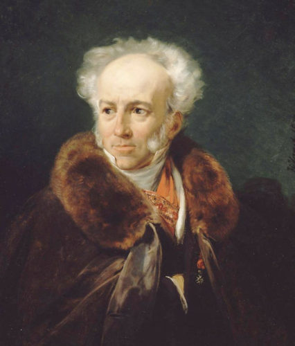 “Portrait of Jean-Baptiste Isabey” by Horace Vernet, 1828